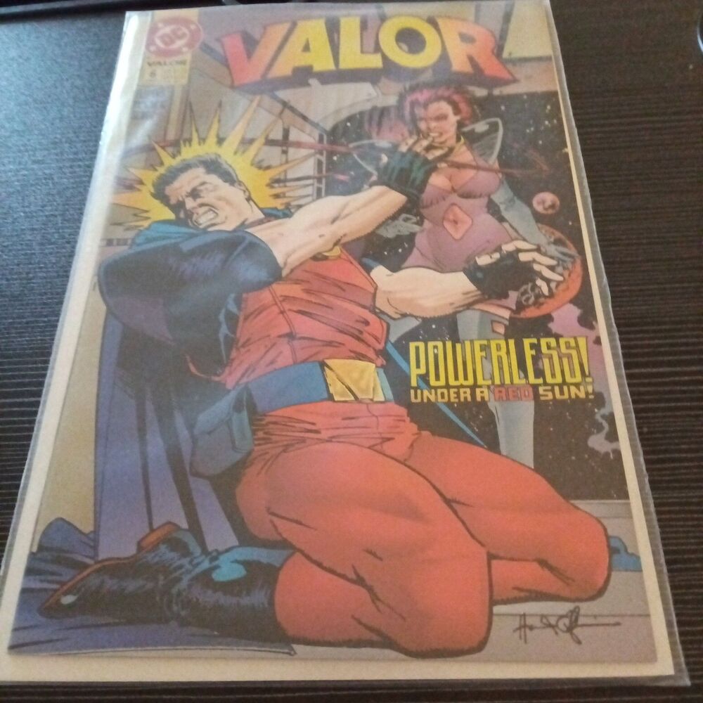 DC Comics Valor #6 (1992) "Powerless! Under A Red Sun!" Single Issue